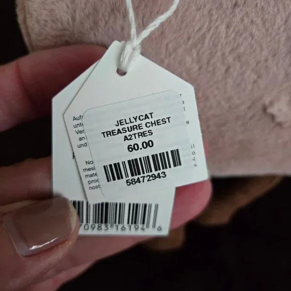 Jellycat Amusables Treasure Chest - New with Tags - Picture 4 of 6